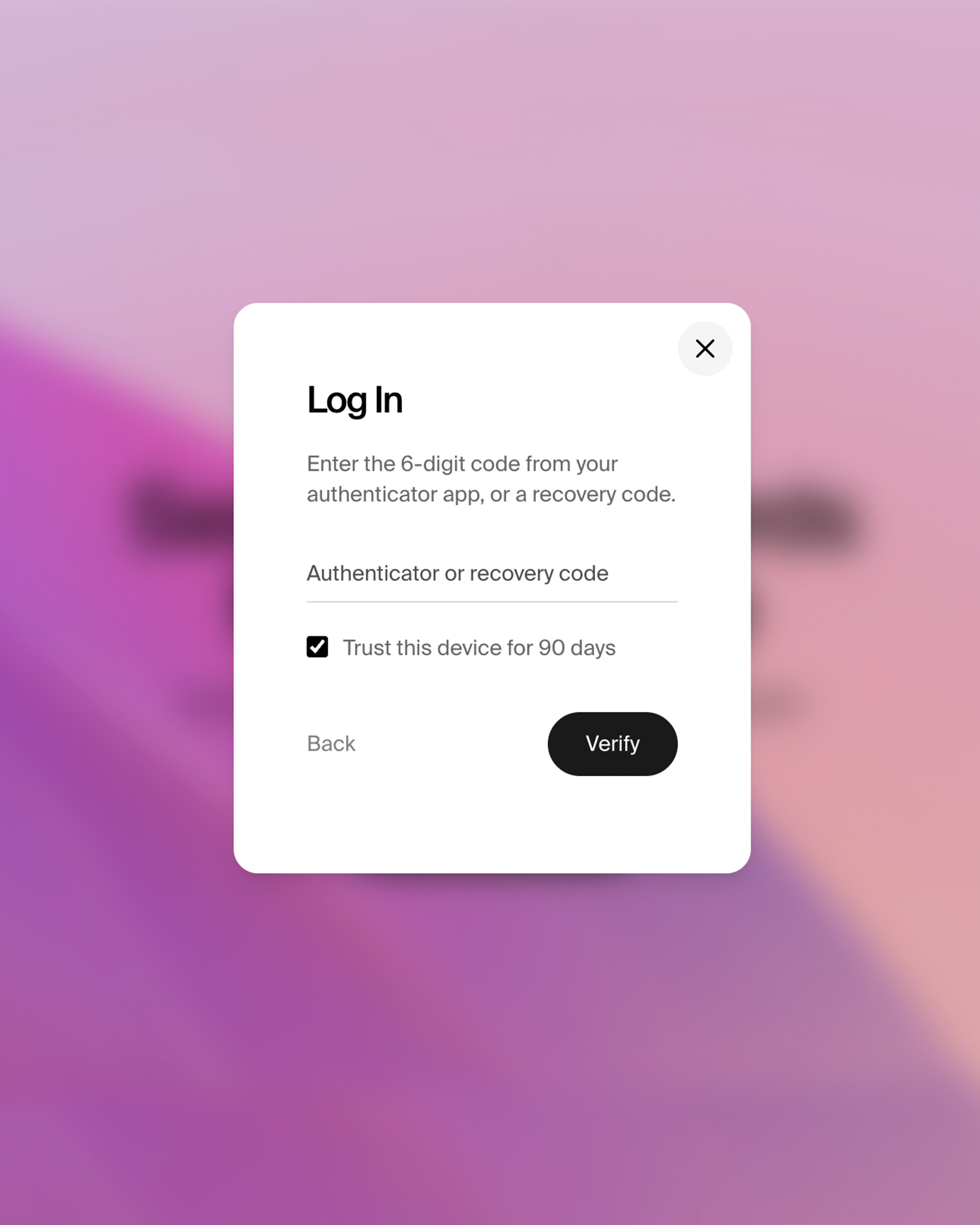Vault App MFA